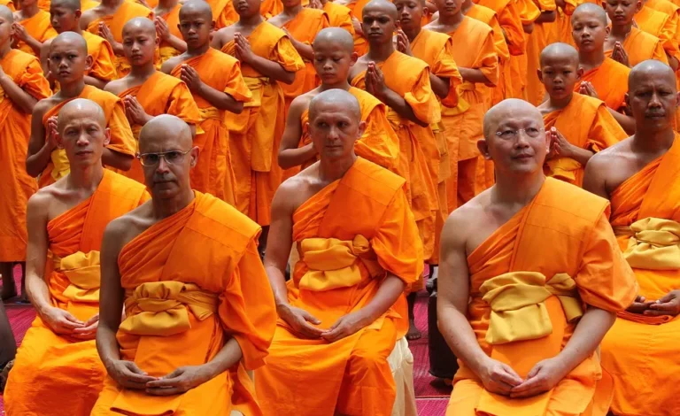 head of a group of monks